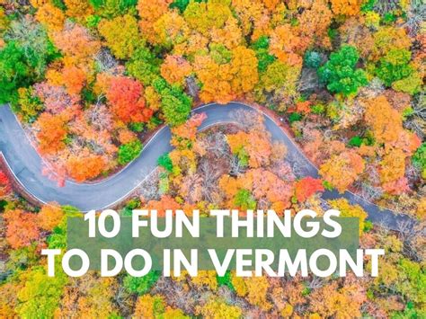 10 best towns in vermont.